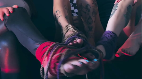 Do These Tied Feet Tease You?