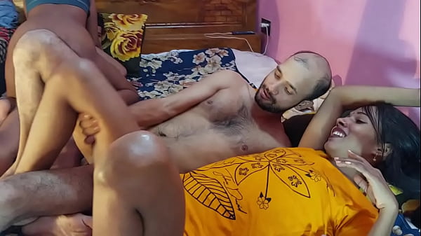 Two black girls strippers get nailed by the boys foursome Fucks
