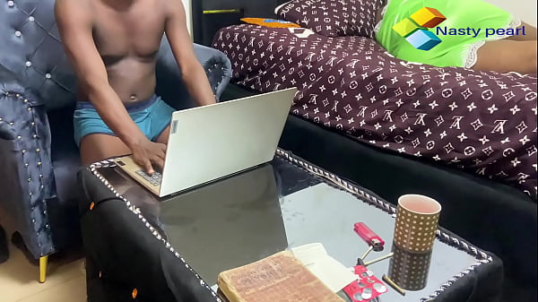 SWEET HUBBY I WONT LET YOU WORK TILL YOU FUCK ME.