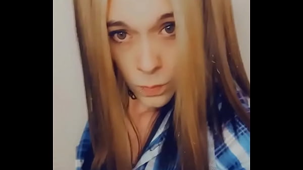 Download Video - Gorgeous TGirl Strips Sucks and Touches Herself