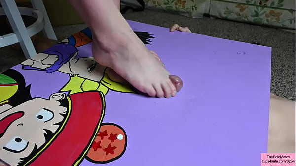 TSM - Stitch gives me a footjob on a cock table