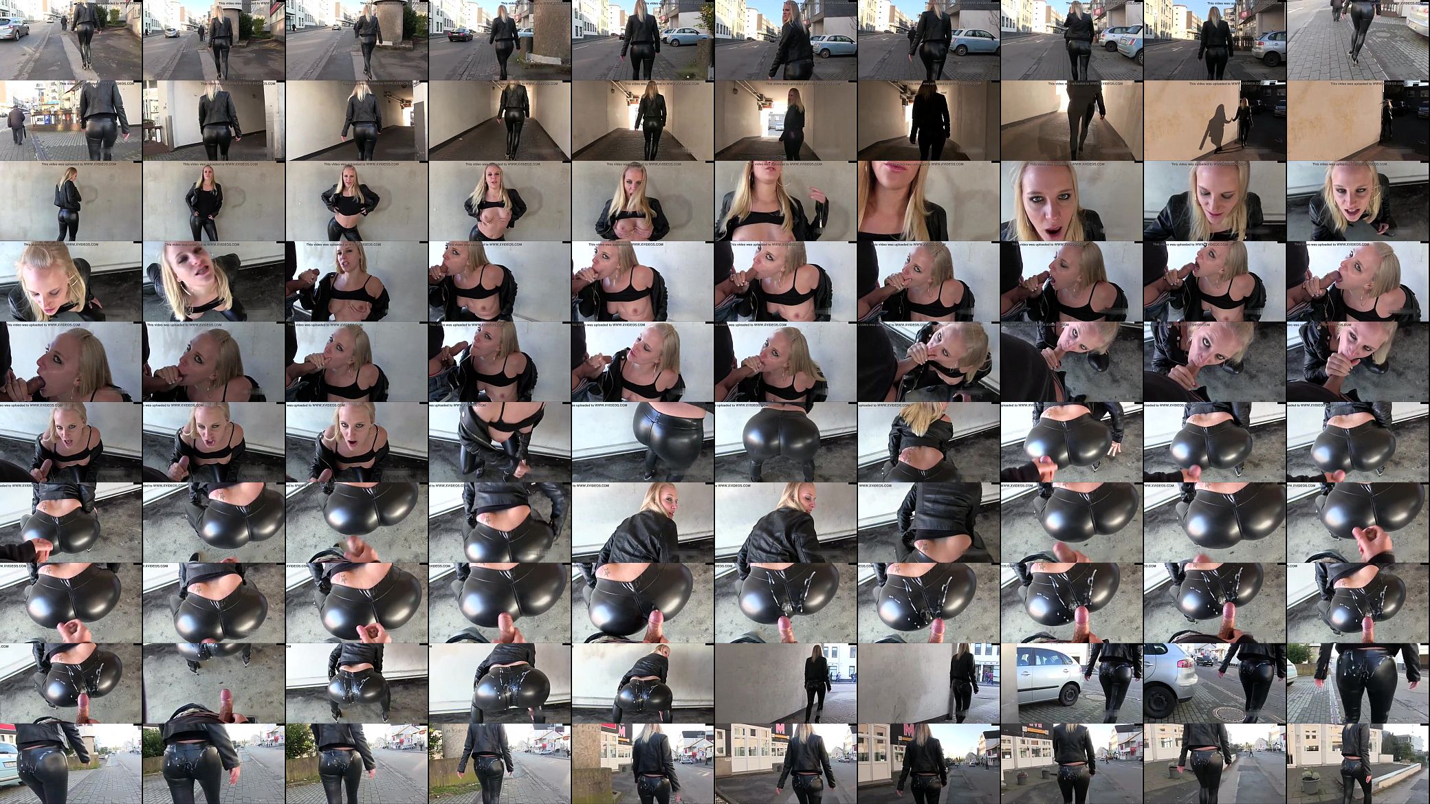 Woman Gets cumshot in leggings and walk in public 预览图