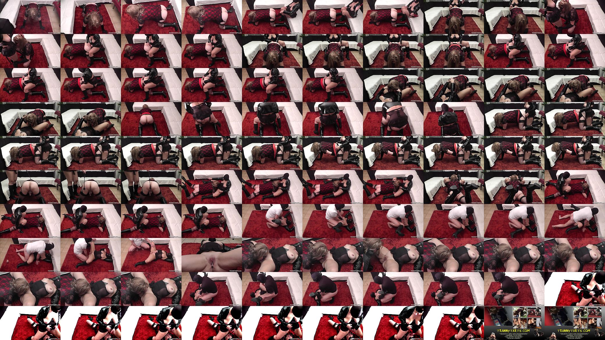 Creampie orgy with femdom wife, sissy tranny and two guys 预览图
