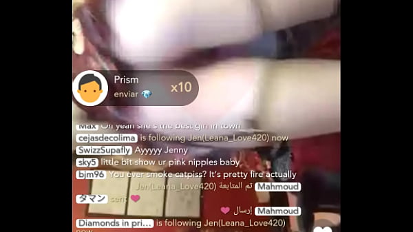 Hot blonde from Bigo Live fell on the net naked