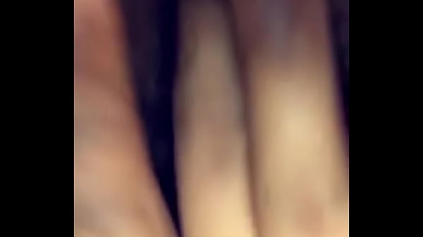 Latin teen rubbs her pussy