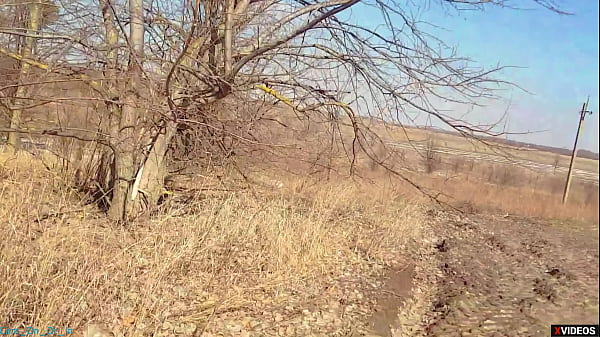 Perfect masturbation in the woods from a lovely MILF