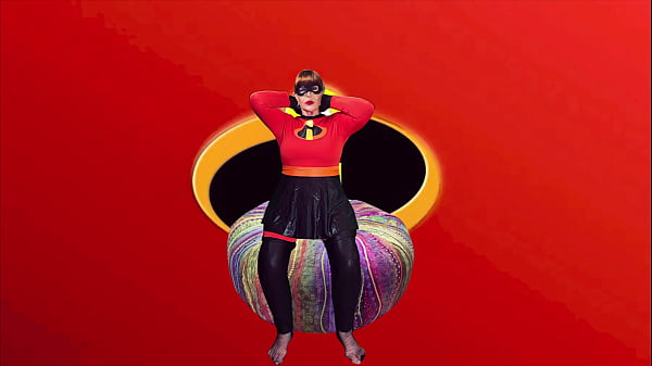 ElastiGranny: Superior Superhero Cocksucking Slut Short BJ