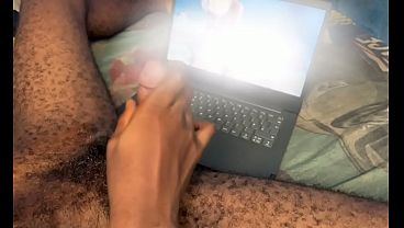 Watching My Own Video and Cum Hard