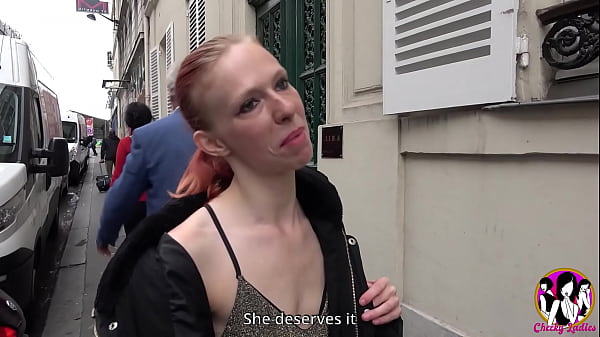 Slim redhead slut really into anal sex