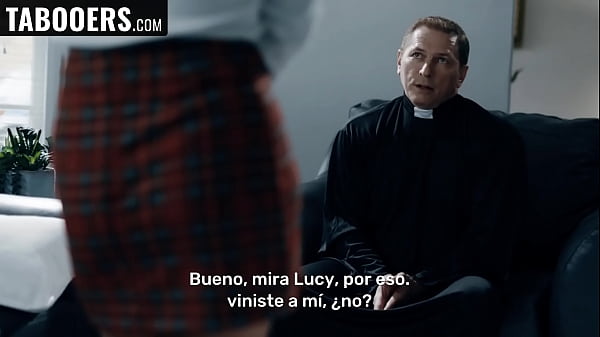 Download Video - PERVERTED priest blesses virgin teen with his holy cum - Gia Derza