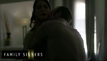 Download Video - FAMILY SINNERS - Stepbrother Runs Into His Sexy Stepsister Again And Fucks Her Hard Just Like He Did At The Wedding