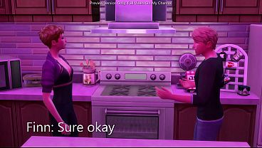 Shy Teenage Guy Gets His Virginity Taken By The School Slut - sims 4 - 3D Hentai
