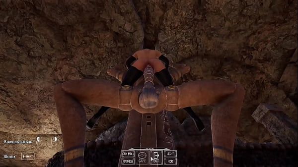 Download Video - A mysterious statue in a cave turned Lara around and made a new cave out of her butt&period; 3D Hentai Animation Game