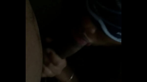 Redbone Thick and Sweet sucking cock in the dark