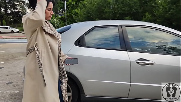 FRUSTRATED WOMAN DESPERATION CAR PROBLEMS PE DAL PUMP FETISH