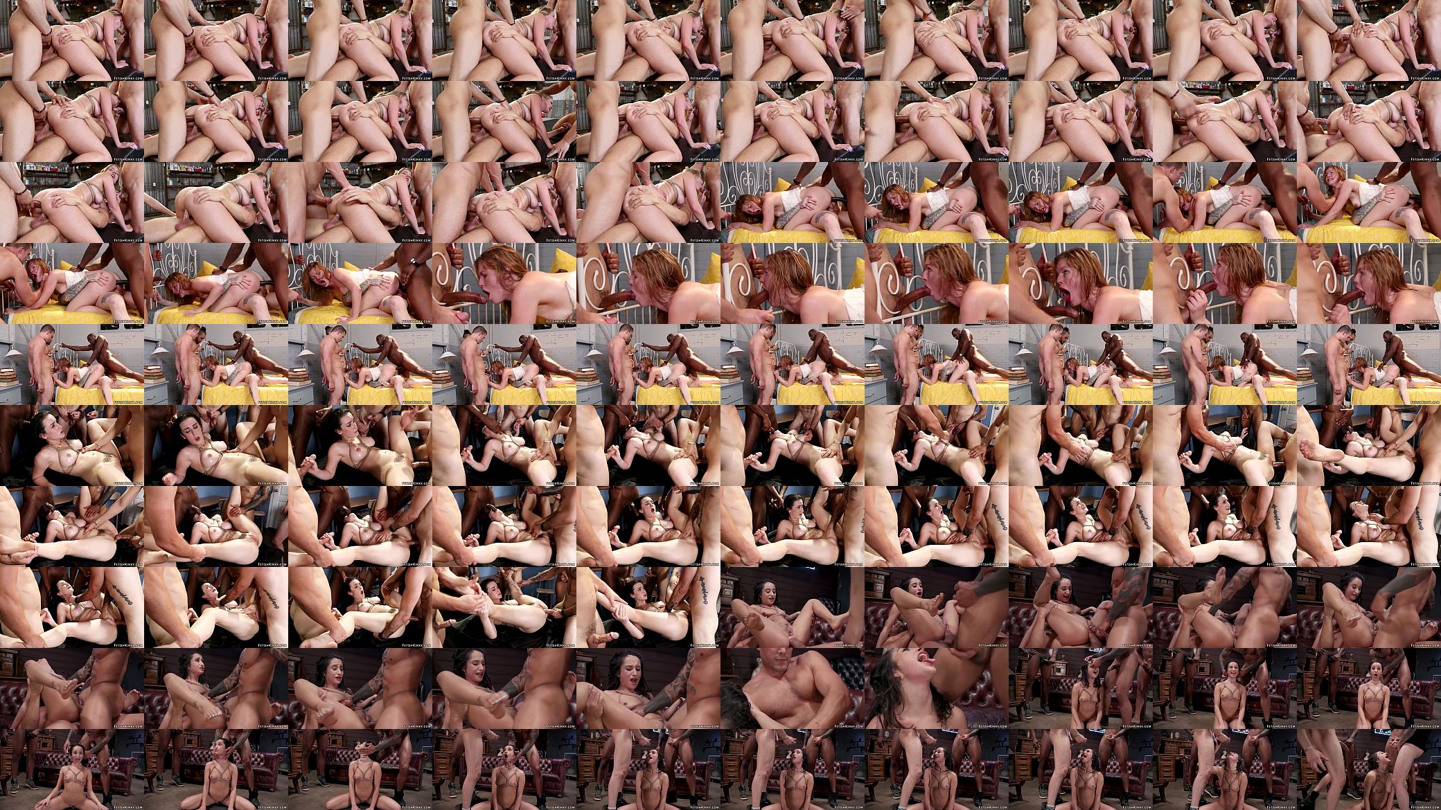 Hot bound babes gangbang mix 预览图