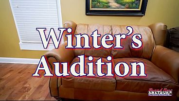 Busty Winter Hill Hot Blowjob Rimjob Audition!