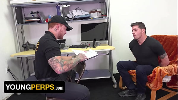 Download Video - Tattooed Officer Jeremiah Cruze Gives Mischievous Guy Ty Roderick What He Deserves - Young Perps