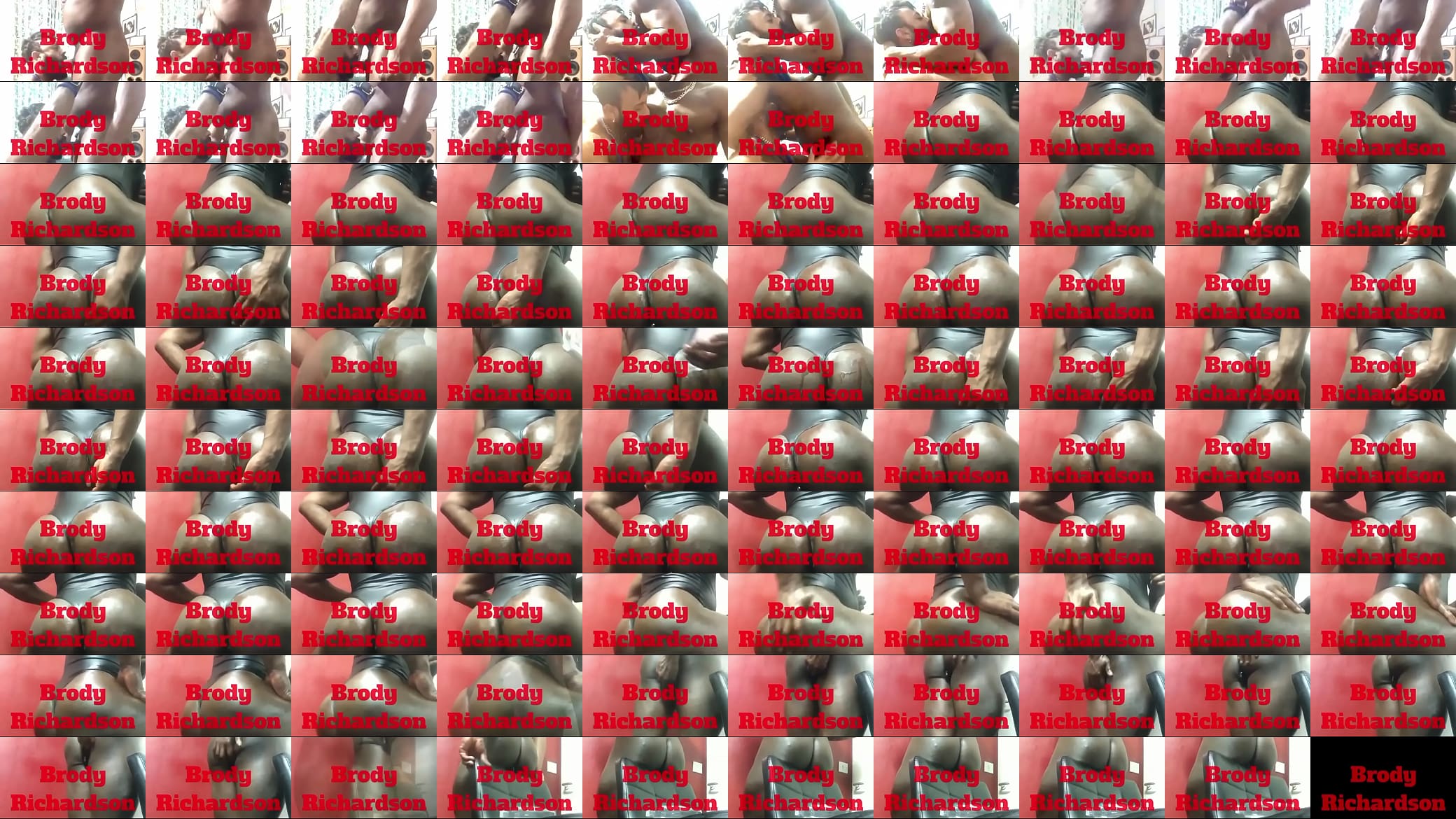 Black &amp; Asian Bodybuilder Sex &amp; Webcam Ass Play Preview 预览图