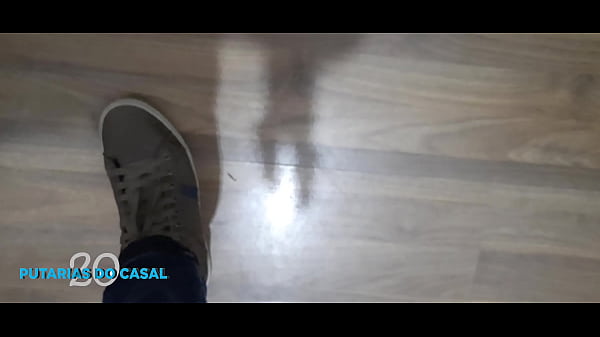 Slamming the blonde with great force.