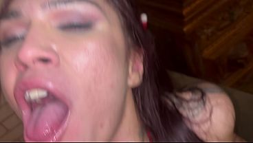 Christmas party ended in an orgy with my trans friend - full story on Red - Evezzini