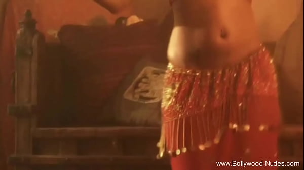 Sexy Brunette Babe Belly Dancing For You feelin...