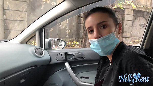 Download Video - Stranger helps her to lift the bags in exchange of a blowjob in his car&period;Caught in public giving a blowjob