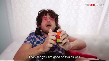 Black-Haired Latina Gags on His Cock While Another Guy Watches