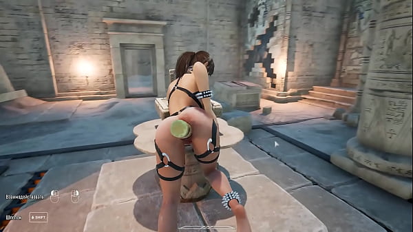 Download Video - An ancient ritual involving a totem and Lara Croft's butt&period; Hentai Game&period; Unreal Engine