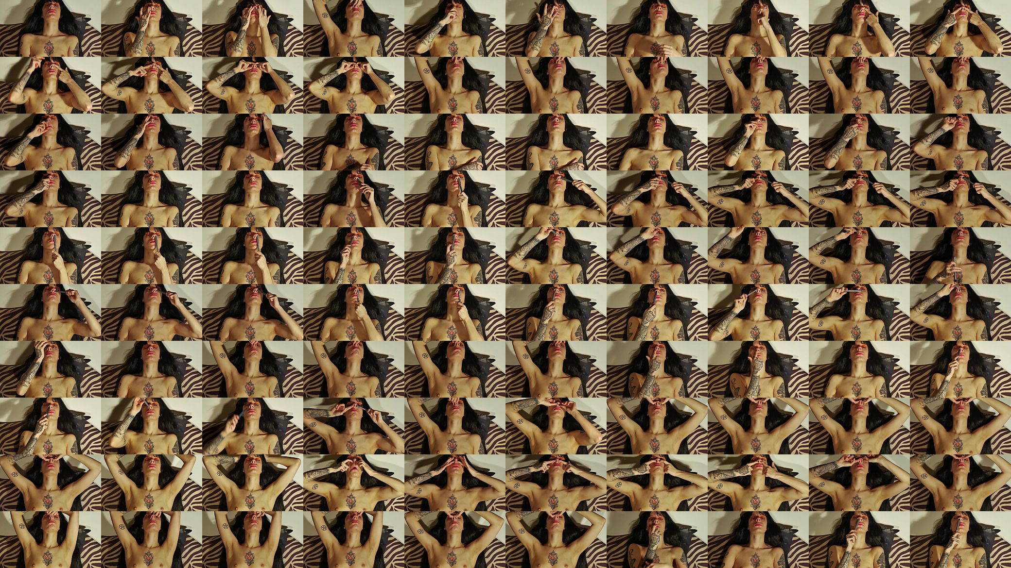 Sexy teen naked girl&#039;s nose fetish &amp; odd insertions pt1 HD 预览图