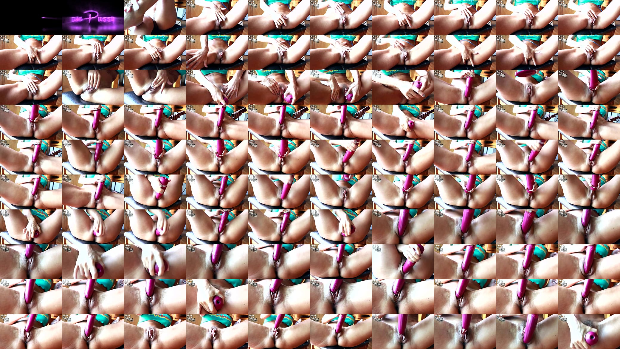Masturbation to REAL PULSATING ORGASM in close-up 预览图