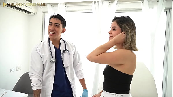 Petite wife fucks her surgeon, husband catches them and eventually joins in for an epic threesome