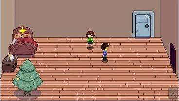 I have a very hot threesome with Chara and Muffet (Adulttale #2)