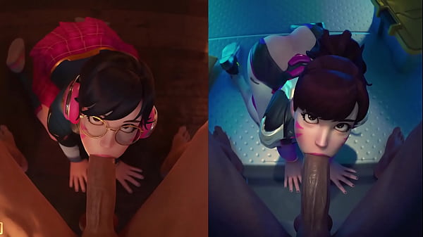 D.Va Loves To Suck Cock - Overwatch 2 Porn