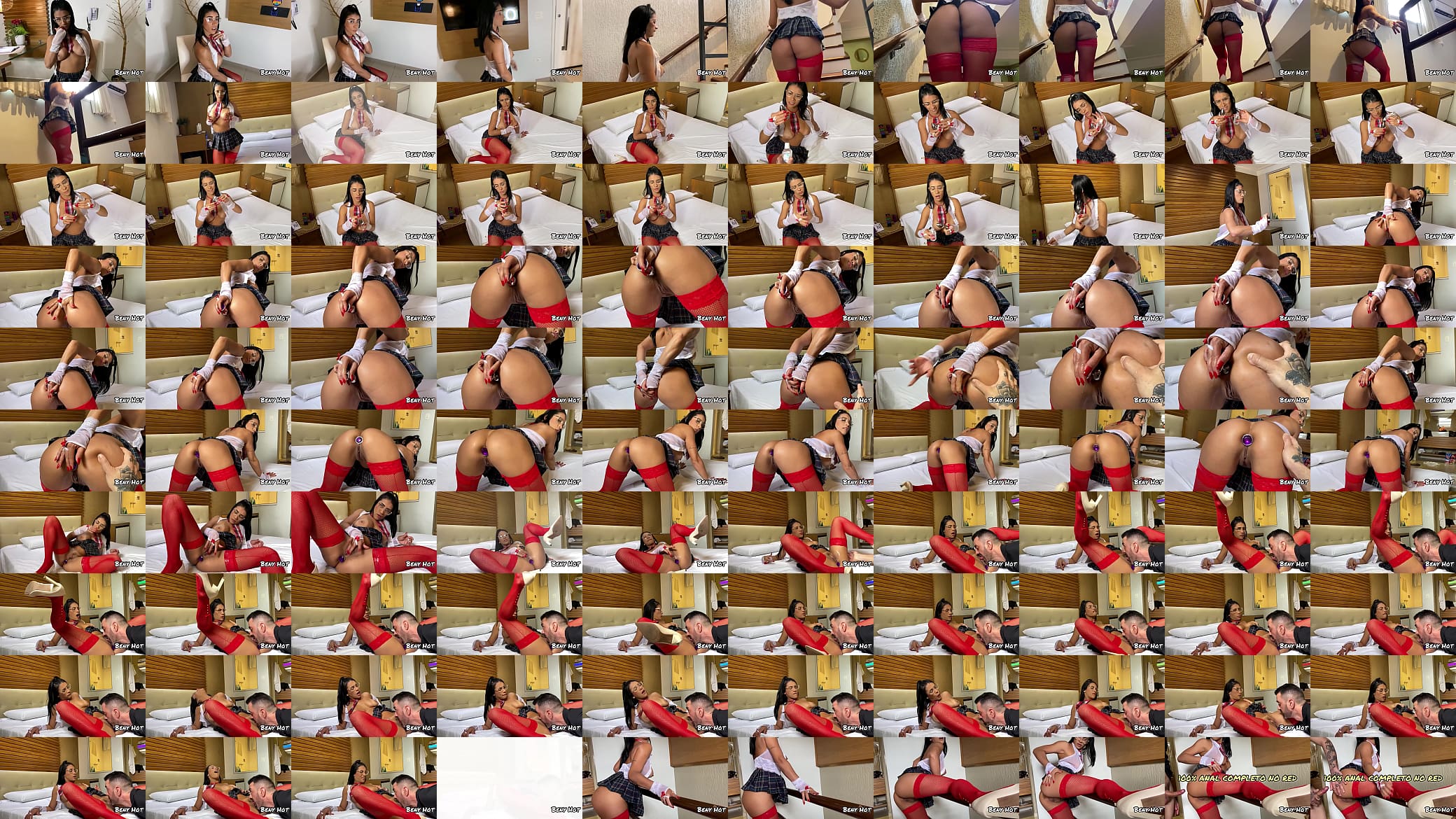 Estudante Val Mineirinha Aprende (Aula 2) 100% Anal Completo No Red 预览图