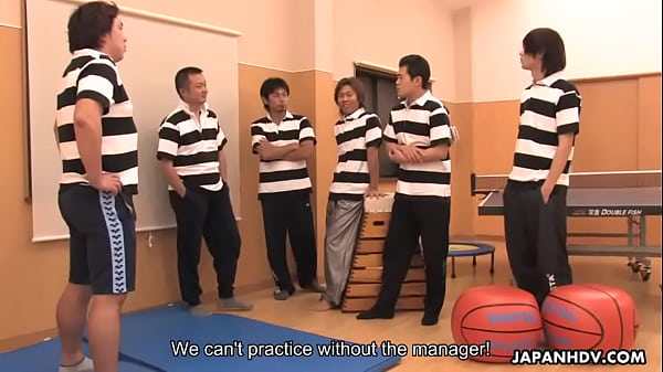 Terrific Asian manager getting fucked by the boys hard