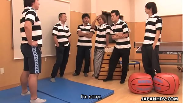 Terrific Asian manager getting fucked by the boys hard