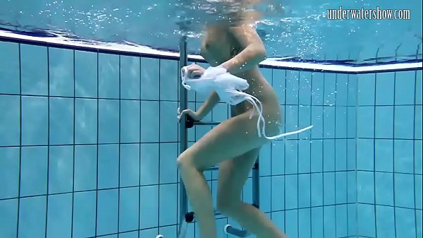 Download Video - Sexy blonde Monica gets horny in the pool