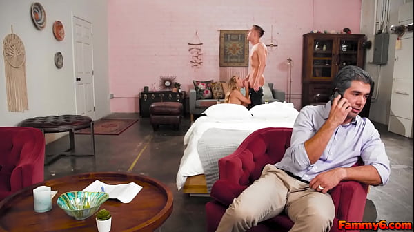 Stepdaughter Khloe Kapri fucks in front of her stepdad Jon Rouge