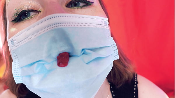 ASMR with braces - chewing jelly bears - vore fetish