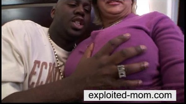 Big tits mom interracial