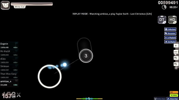 osu last christmas fc 96.13% 113PP