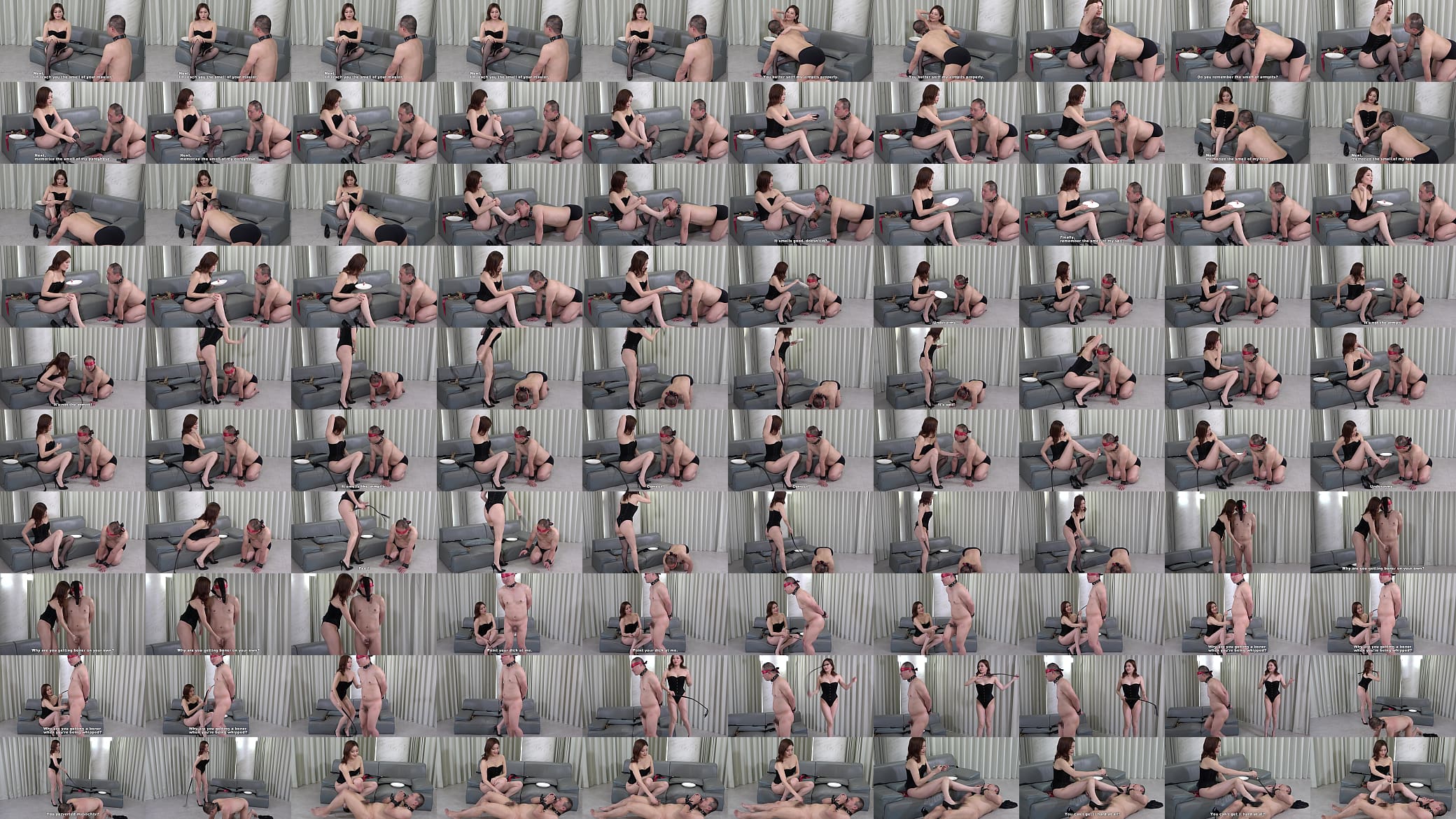 Mistress Reika makes a man remember the smell of her armpits, feet, pantyhose, and spit 预览图