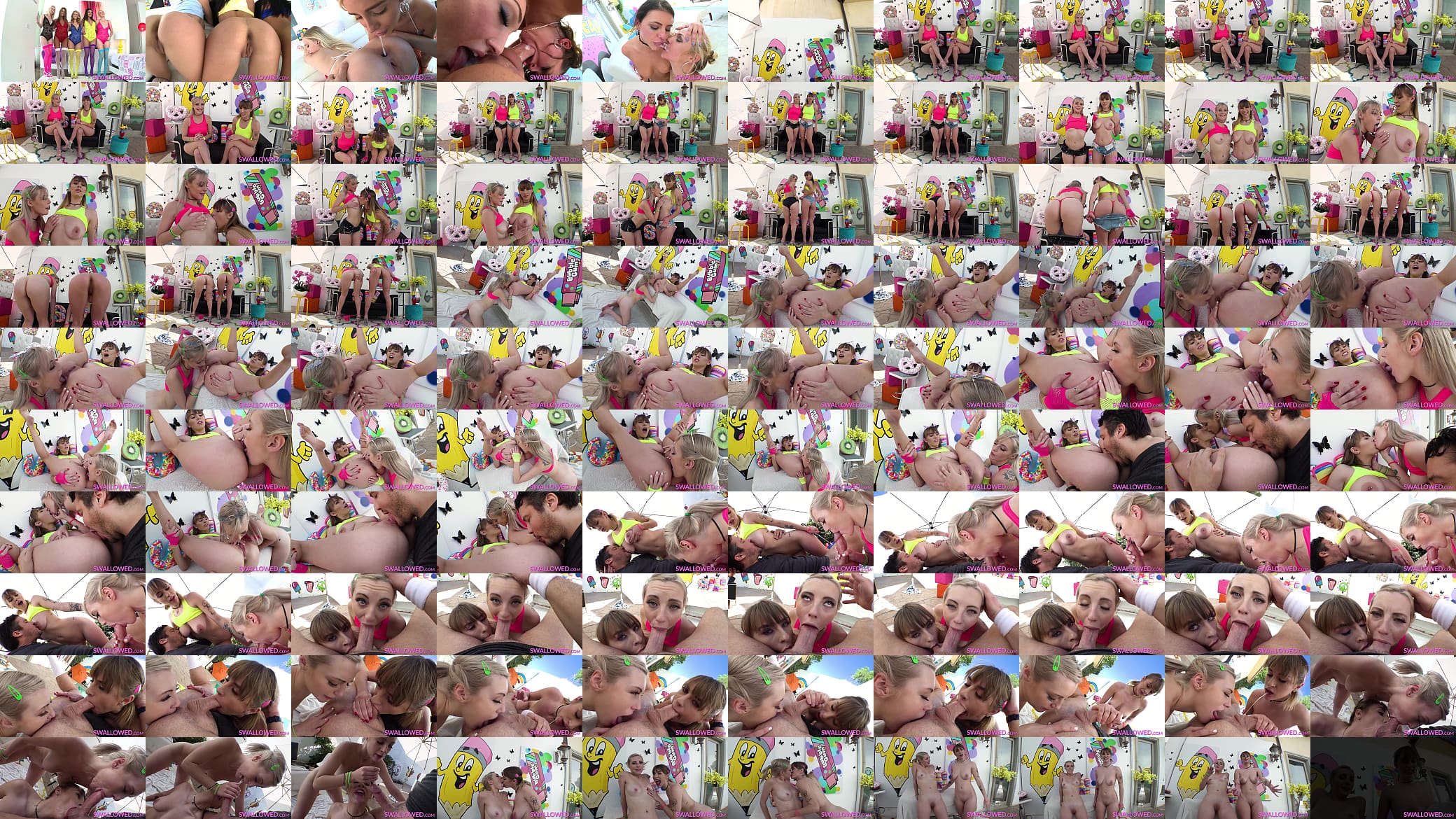 SWALLOWED Jamie Jett and Angel Youngs gobble up that dick 预览图