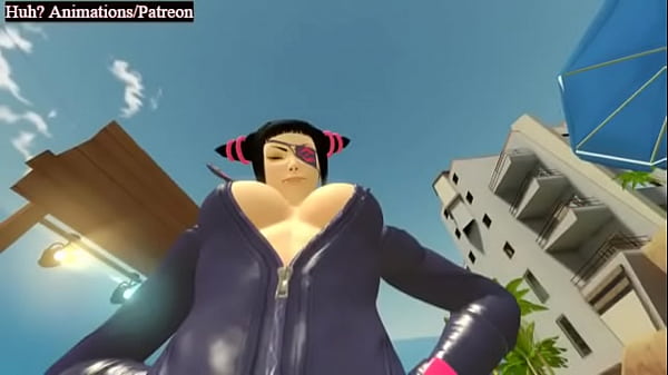 Juri Headscissor SEXY Animation 2017