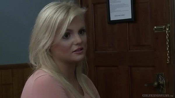 First timer lesbian Katy Jayne and Blair Williams