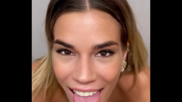 Playing and blowjob on a public shop fitting room