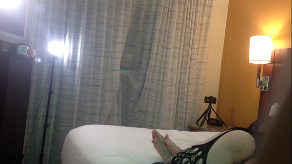 Hot Gothic Trans Woman Sucks Cock