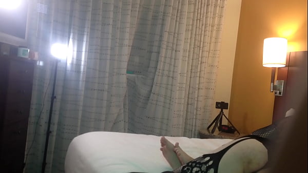 Hot Gothic Trans Woman Sucks Cock