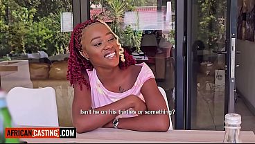 She said just this once for Miami... this SHY EBONY TEEN student became my filthiest AMATEUR